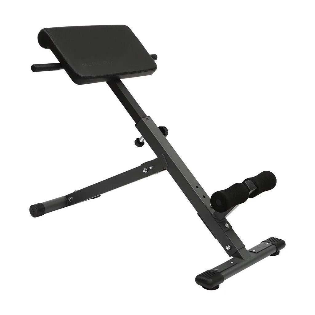 Workouts Roman Machine Bench 330 Home up Sit Adjustable Extension Black Chair for lbs 5-Level Gym