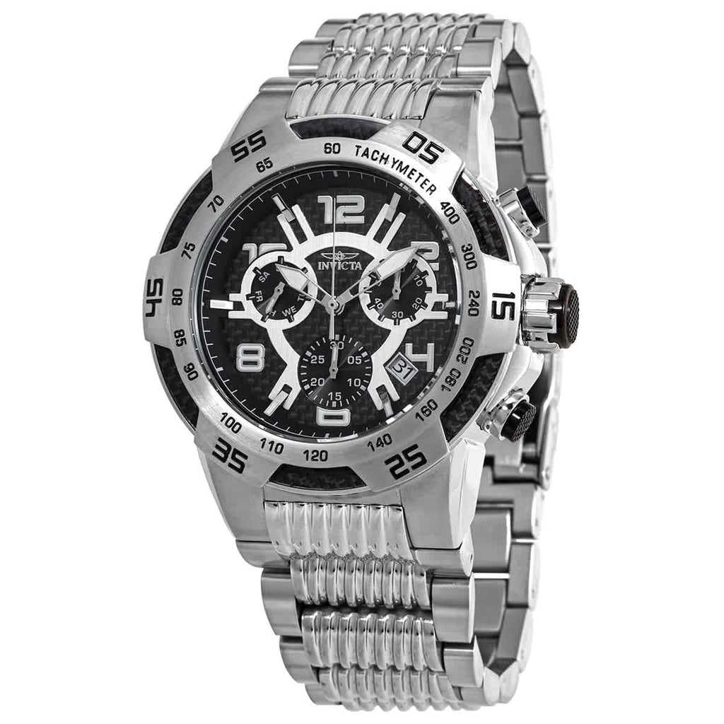 Chronograph Men's 25285 Carbon Fiber Speedway Dial Invicta Black Watch