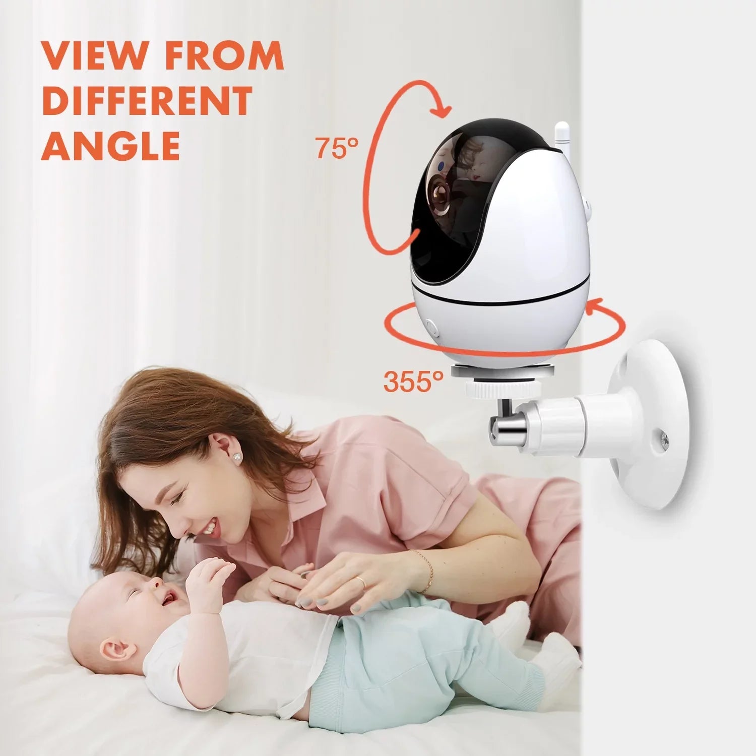 Capabilities 4.5" Recording BM1 IPS Display Baby w/ Rexing Monitor