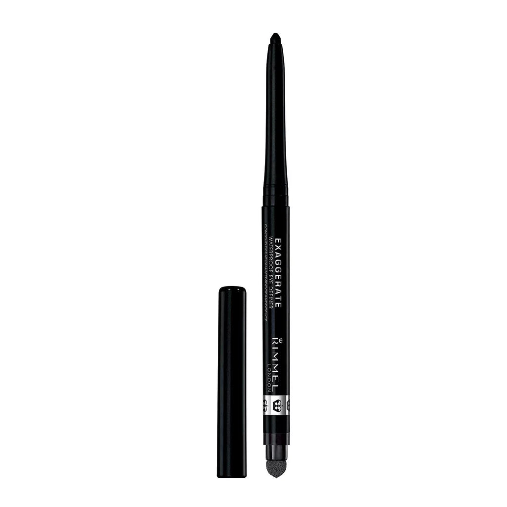 (12) Ounces Waterproof Definer Black 0.009 Rimmel Eye of Exaggerate Pack