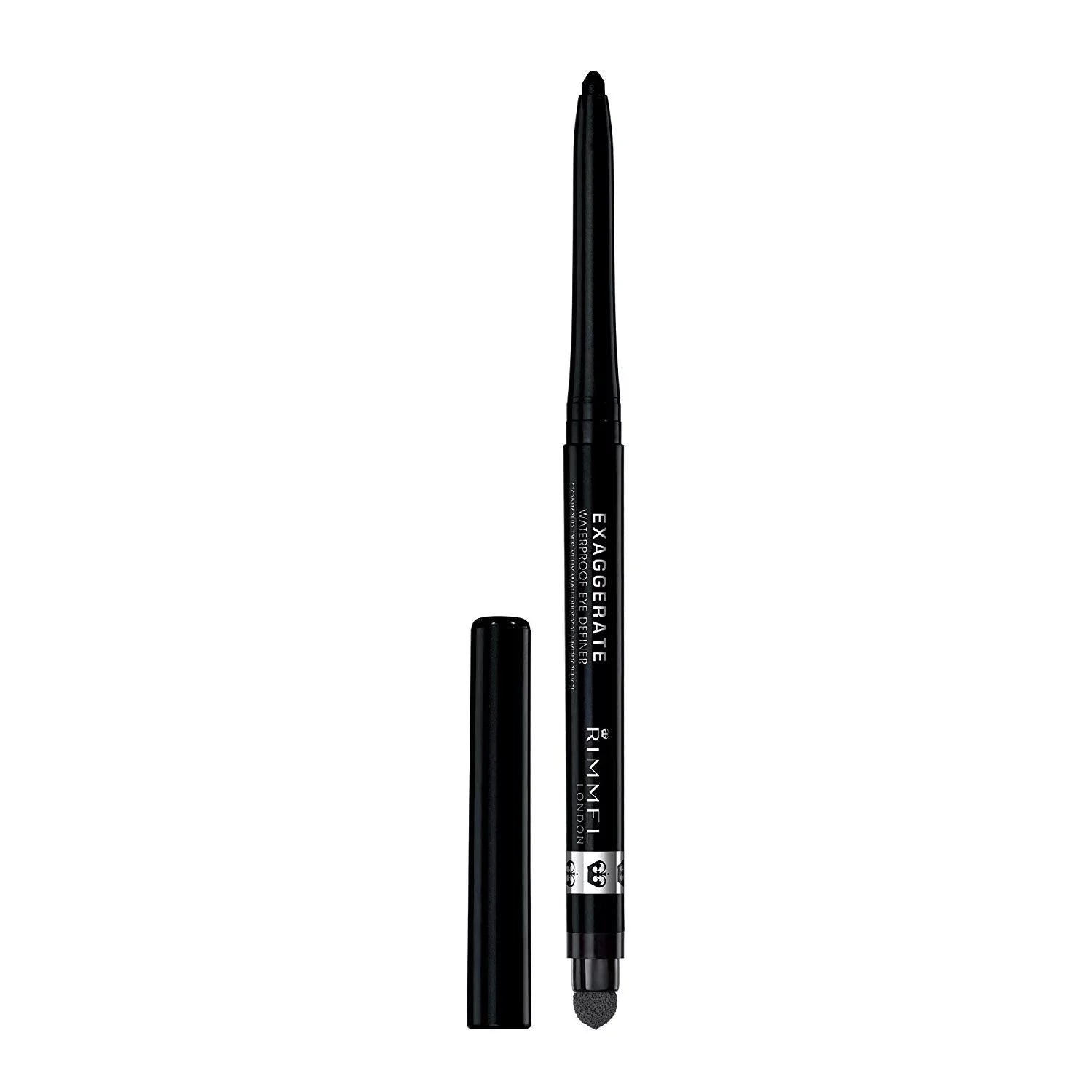 (12) Ounces Waterproof Definer Black 0.009 Rimmel Eye of Exaggerate Pack