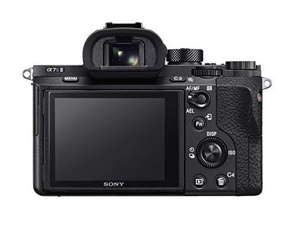 MP Camera Warranty E-mount Model) with ILCE7SM2/B 12.2 a7S Black Sensor, II No (International Sony Full-Frame