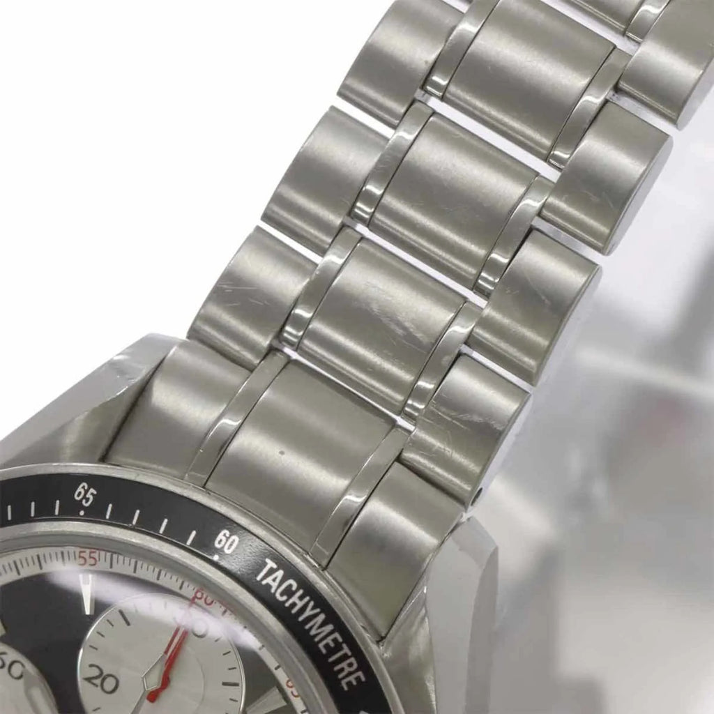 3210 Dial Omega Black Watch Men's Automatic Date Pre-Owned Speedmaster Chronograph OMEGA 51 (Good)