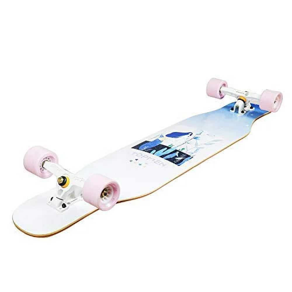 42 Layer Maple T-Tool Alpine for Hard Inch Boarding Freestyle PRO Skateboard Cruising Dance Complete 8 - Includes Carving Beginners for WHOME Rock Dancing Dancing and Adults Longboard