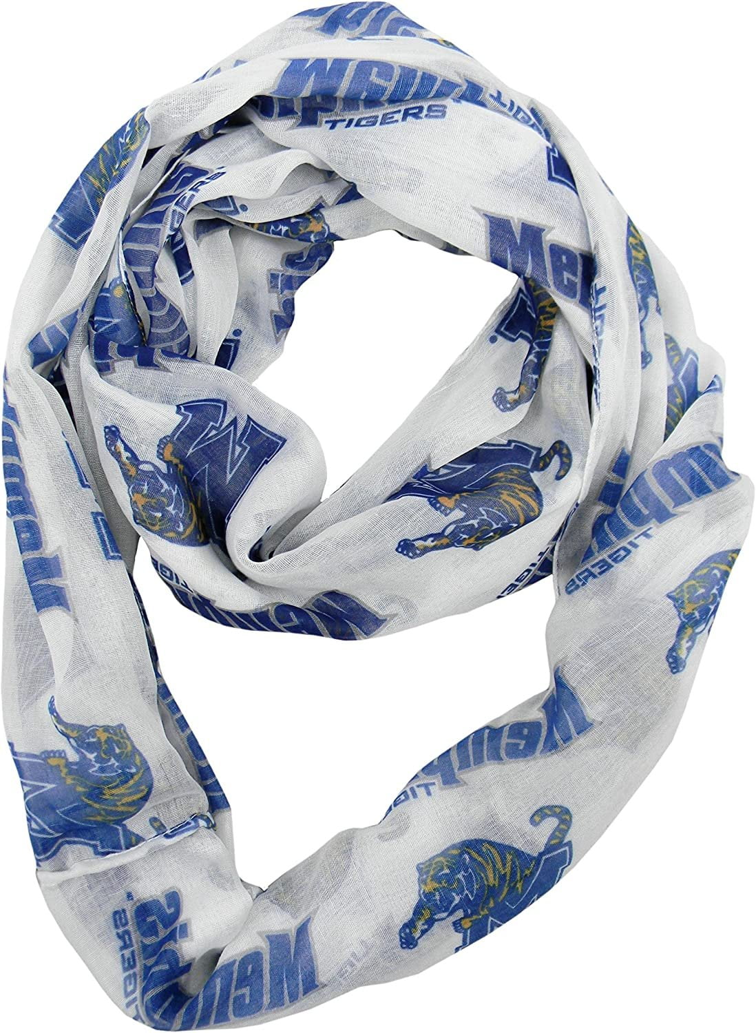 Memphis Style Tigers Scarf Infinity Special Order