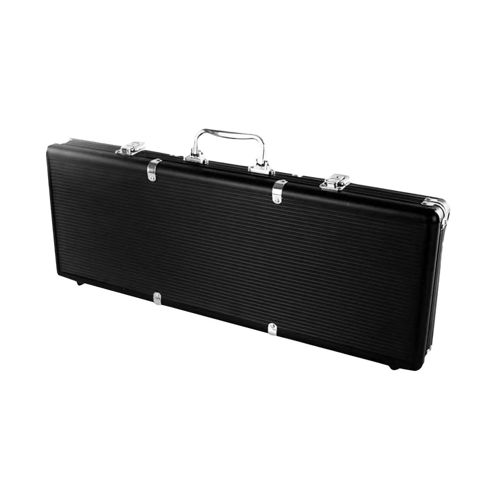 Capacity Chip Aluminum High Almencla Solid Black Thicken Alloy Box Suitcase Carrying Case
