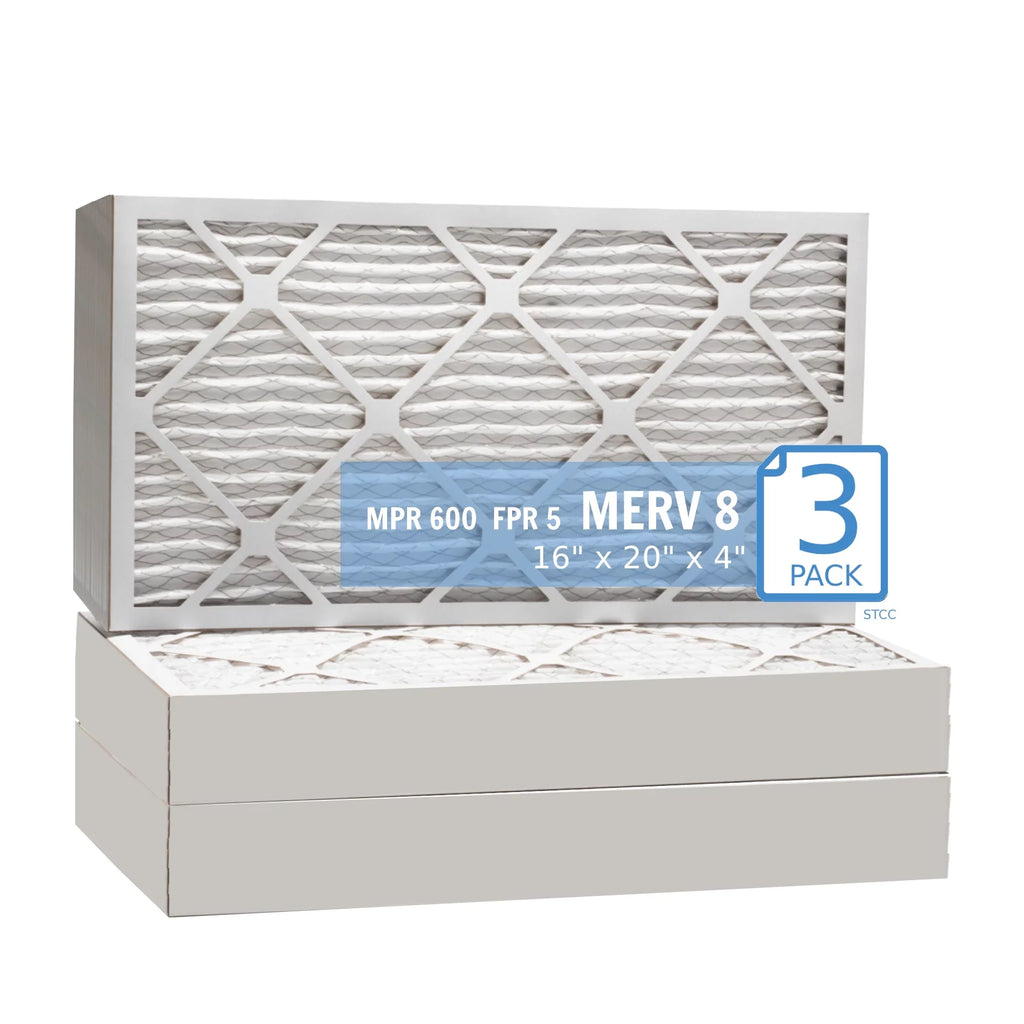 Extended Air Purolator 16x20x4, Pleated Surface Pack) Filter, 8, Mechanical MERV (3 40 Hi-E