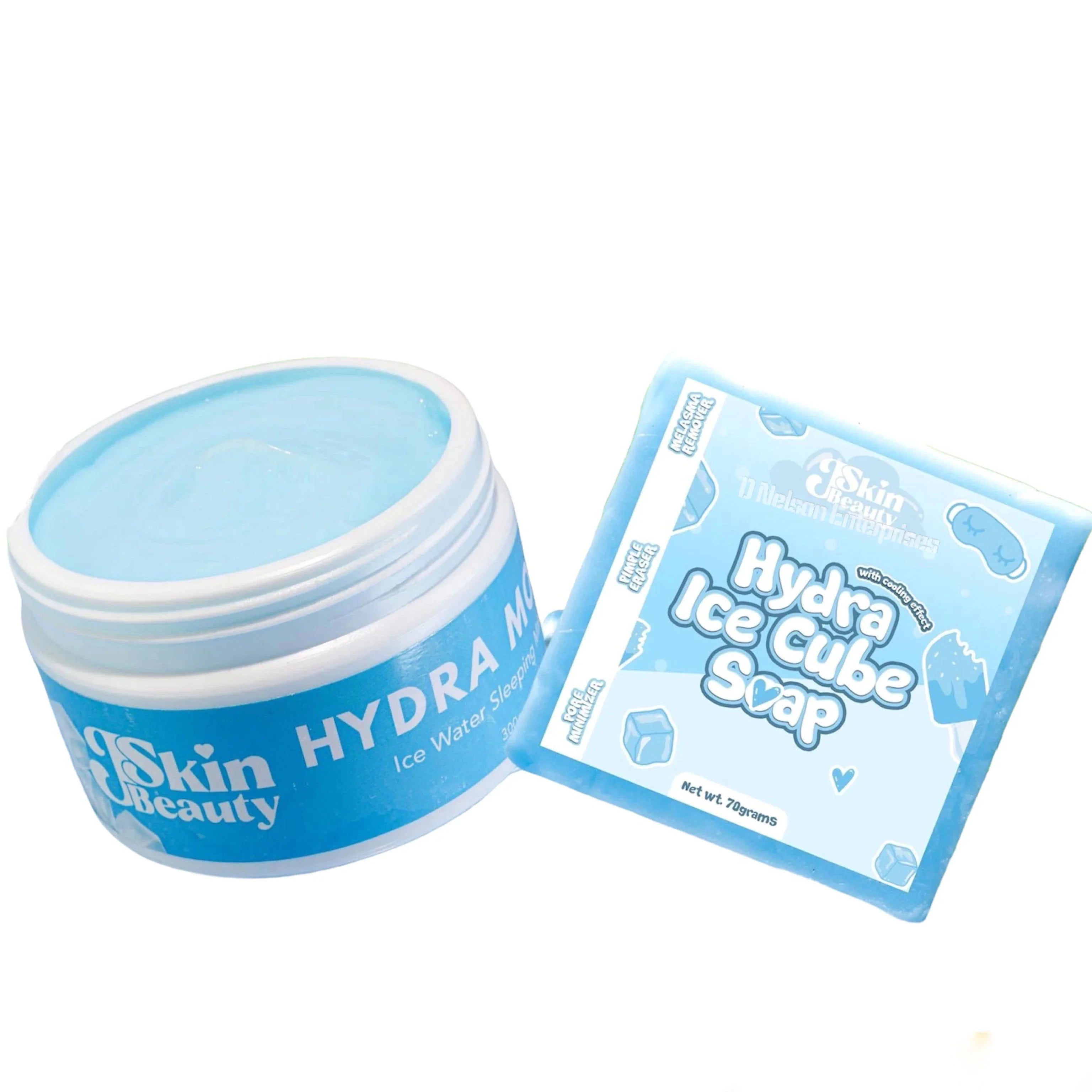 J Ice Hydra Sleeping Mask Skin Water Soap Ice & Hydra Moist Cube Beauty