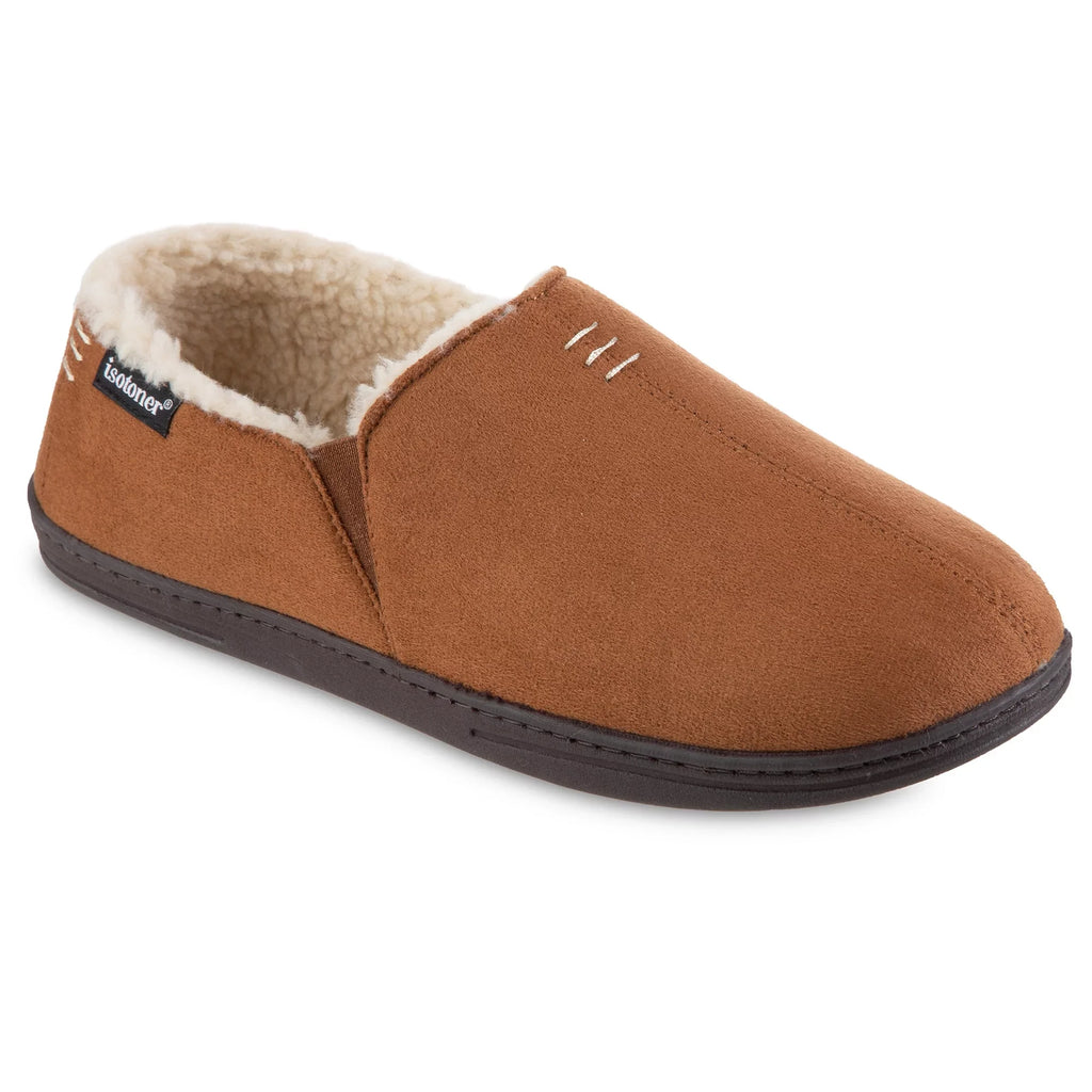 Comfort Back isotoner Foam Memory ECO Closed Nigel Slippers Men's