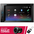 DVD Camera 6.2" Pioneer Amazon with AVH-241EX Bullet Alexa and Backup New Receiver