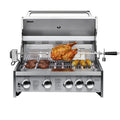 Stainless-Steel in 30 Liquid for Grill Outdoor Propane Kitchen in. (KM-OKS-BQ30) Built-in BBQ