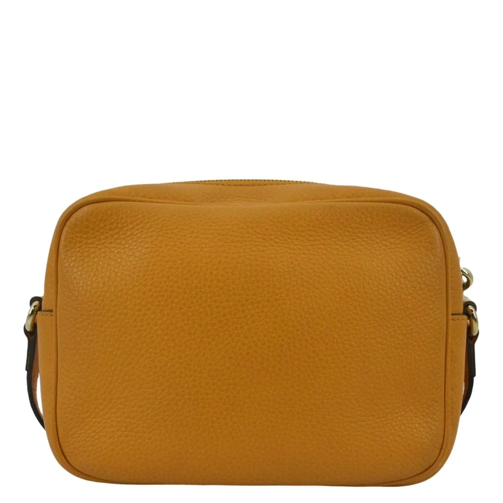 Bag GUCCI Orange Camera Soho 308364 Crossbody Pre-owned Disco Leather
