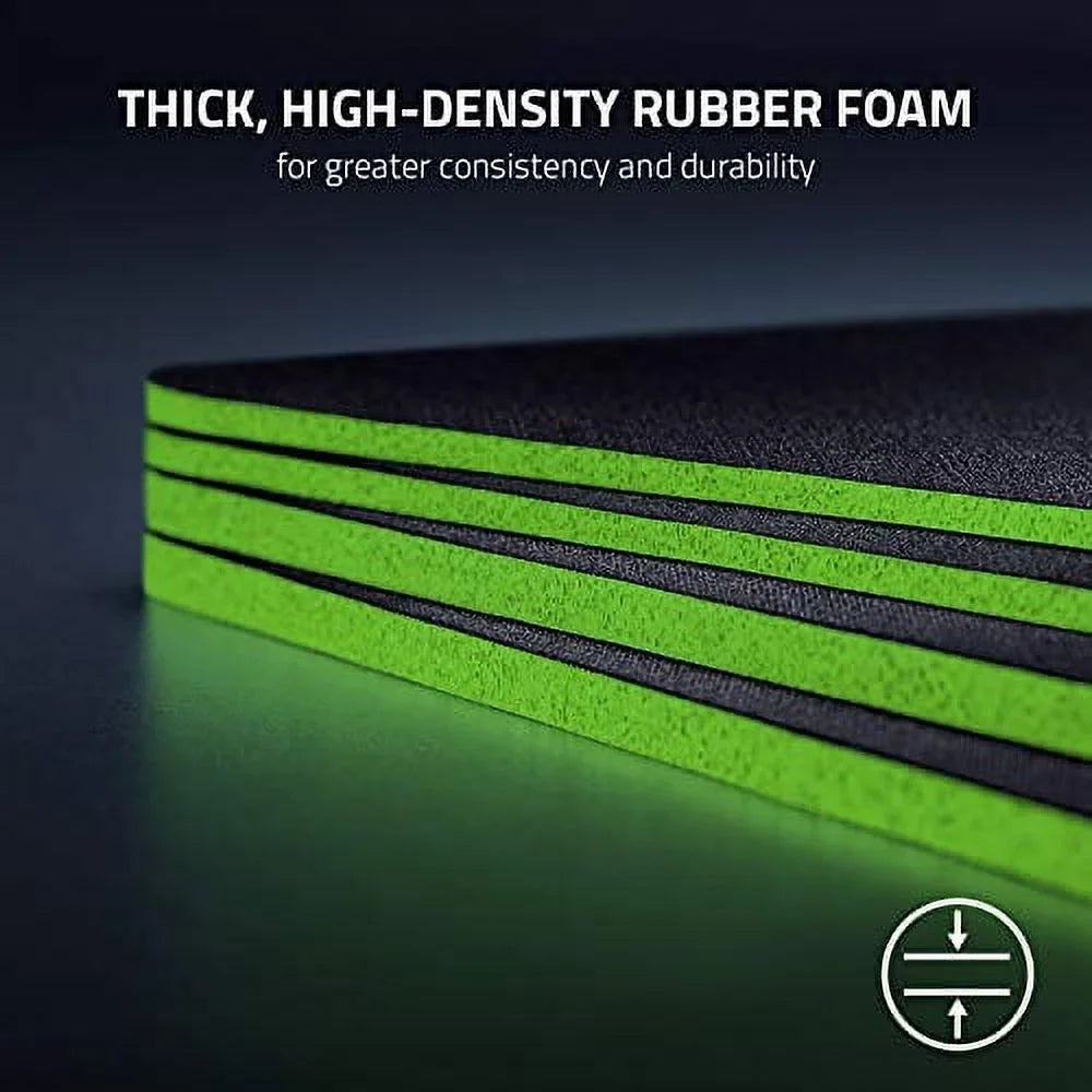 Base Pad - Black Mouse Thick, Razer - Classic Cloth (Medium): Non-Slip Gigantus Foam Gaming v2 High-Density