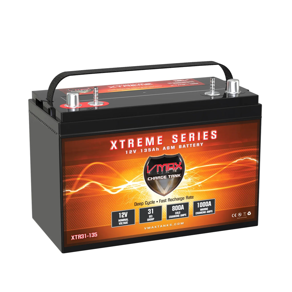 31 AGM Godfrey Battery Vmax XTR31-135 Group for Sweetwater Pontoon