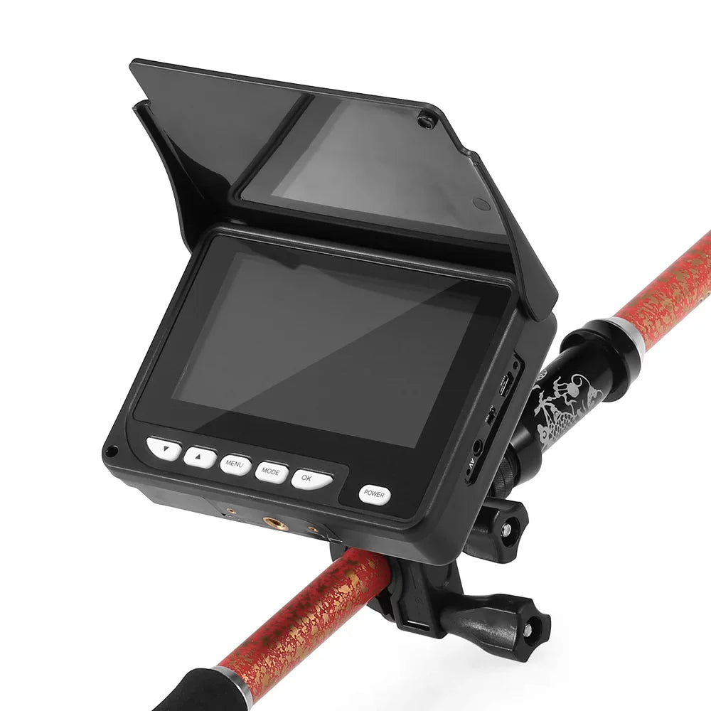 Vision Underwater with Finder Bag Cable Ice Night Fishing Fishing 20M Walmeck Inch Boat Carry 4.3 Camera Camera Fish Waterproof Portable