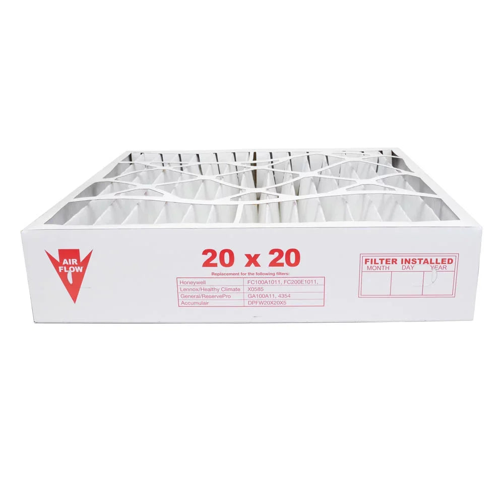 FC100A1011 13, 4-Pack Filter Air - AIRx 20x20x5 MERV Replacement Honeywell HEALTH