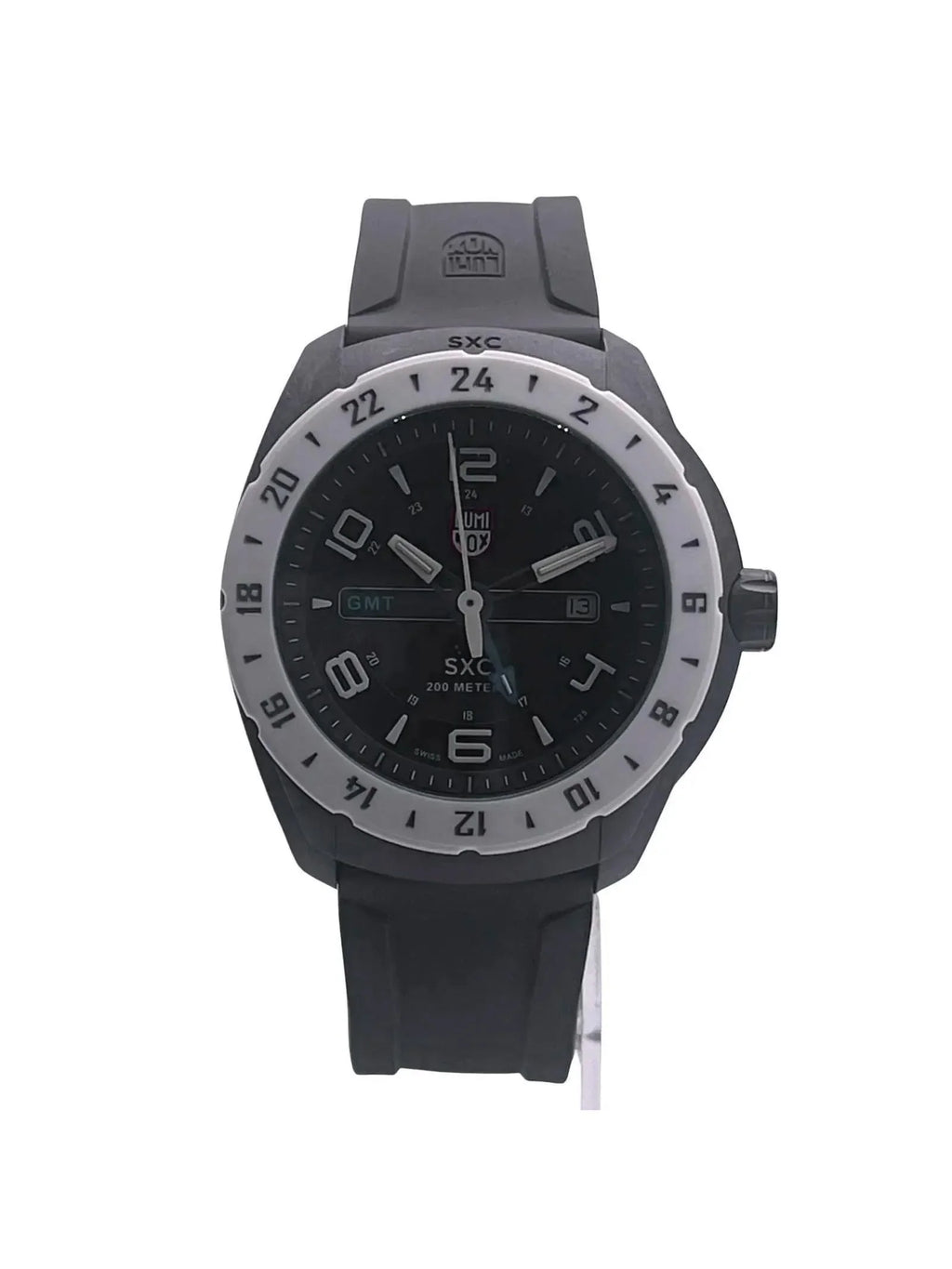 Black Dial SXC GMT Luminox Space (Good) Pre-owned Carbon XU.5027 Quartz Watch PC