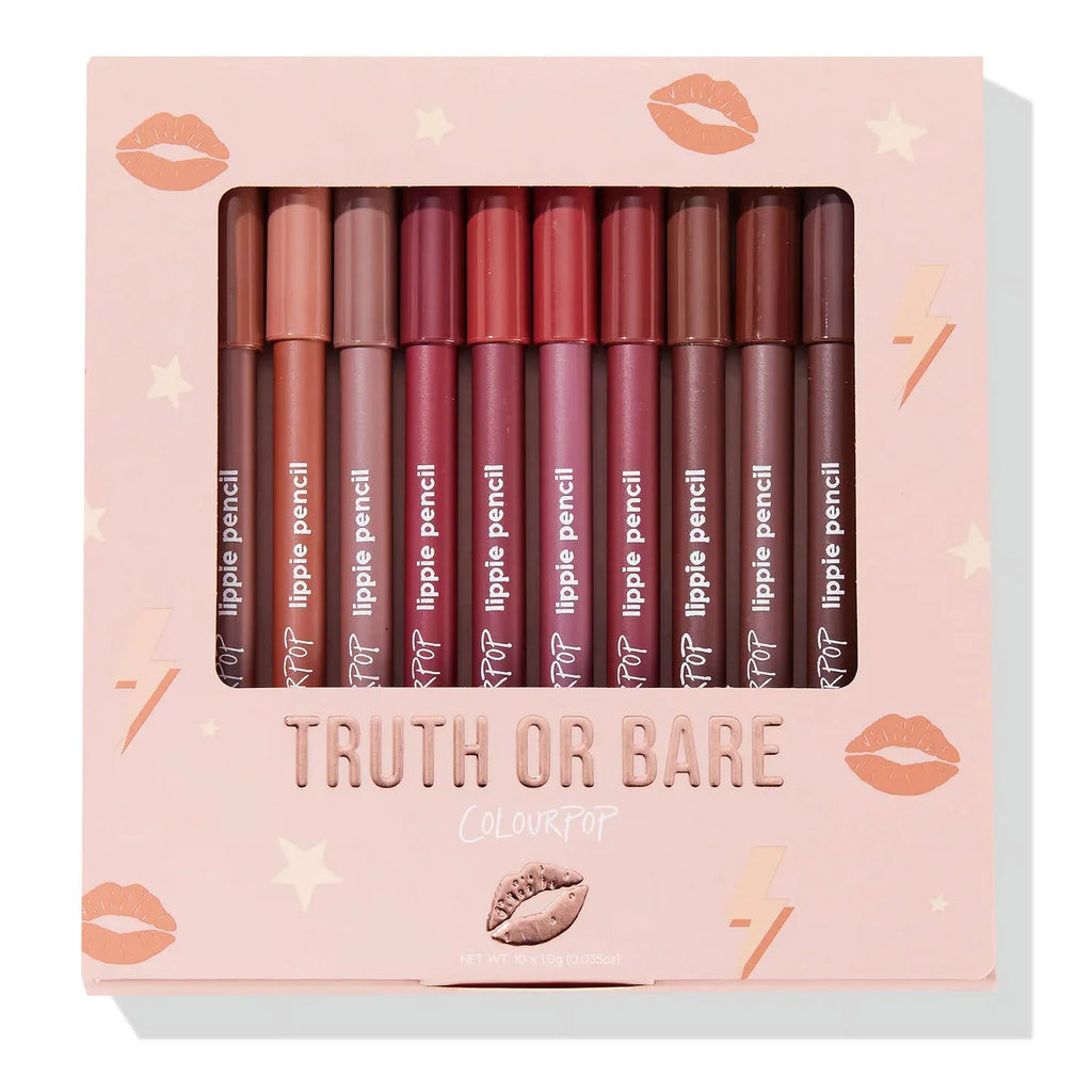 or truth bare pencil lippie vault Colourpop