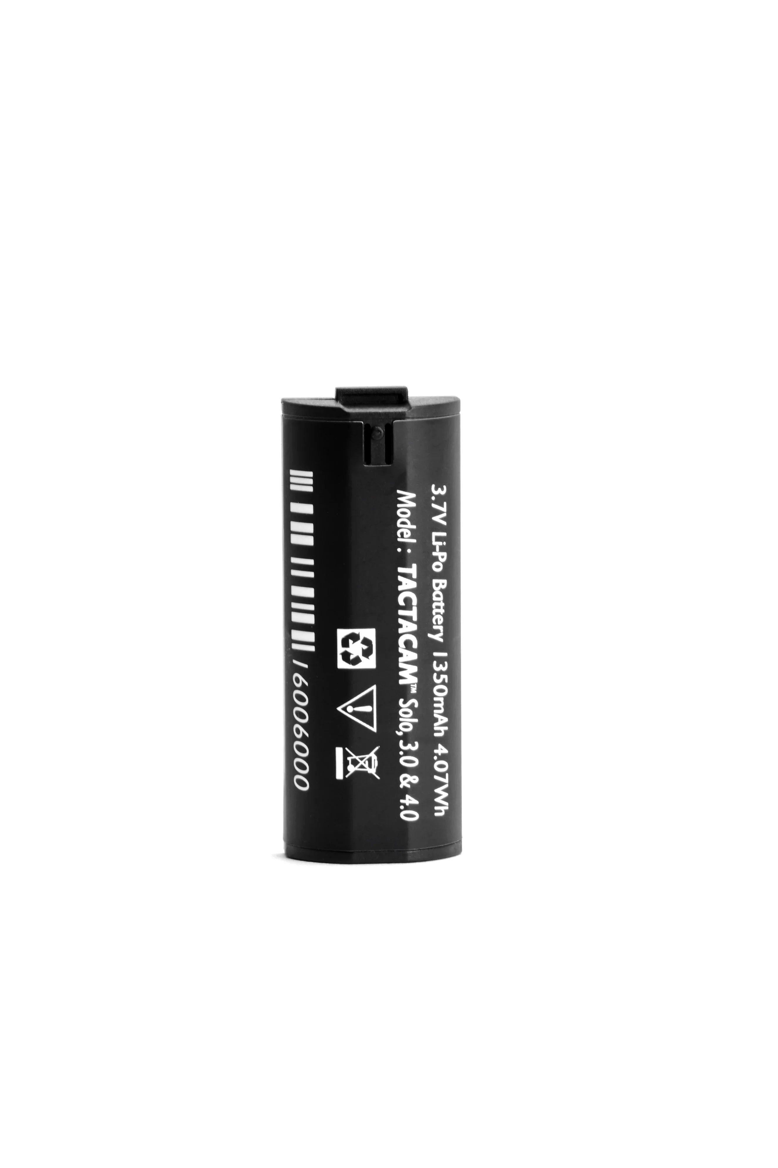 3.7V Action Battery 4.0/5.0 Li-Po, for Camera, Rechargeable Tactacam Bl 1100mAh,