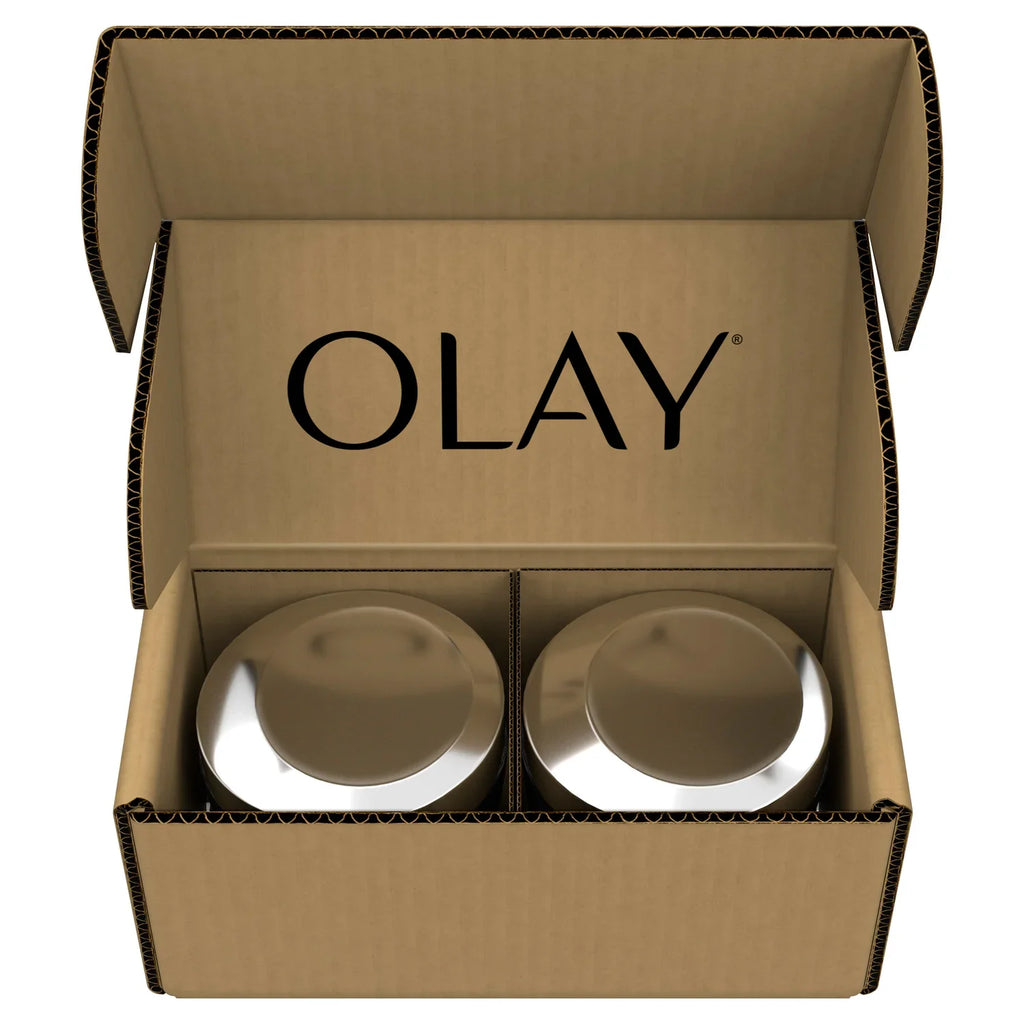 Moisturizer, 24+ 1.7 Hydrating Oz, Peptide 2-Pack Regenerist OLAY Collagen