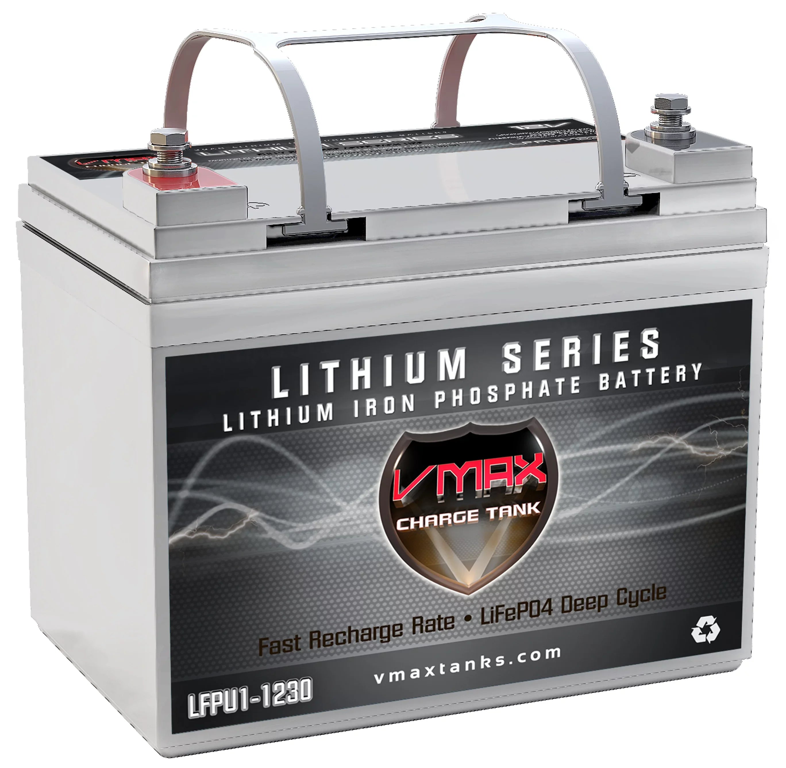 Iron built BMS for U1 Small Boats, LFPU1-1230 Canoe Drop-In-Ready Lithium Battery 30AH in LiFePO4 Group VMAX Lightweight (8.4LBS) Marine with 385Wh Inflatable Kayak ideal 12V