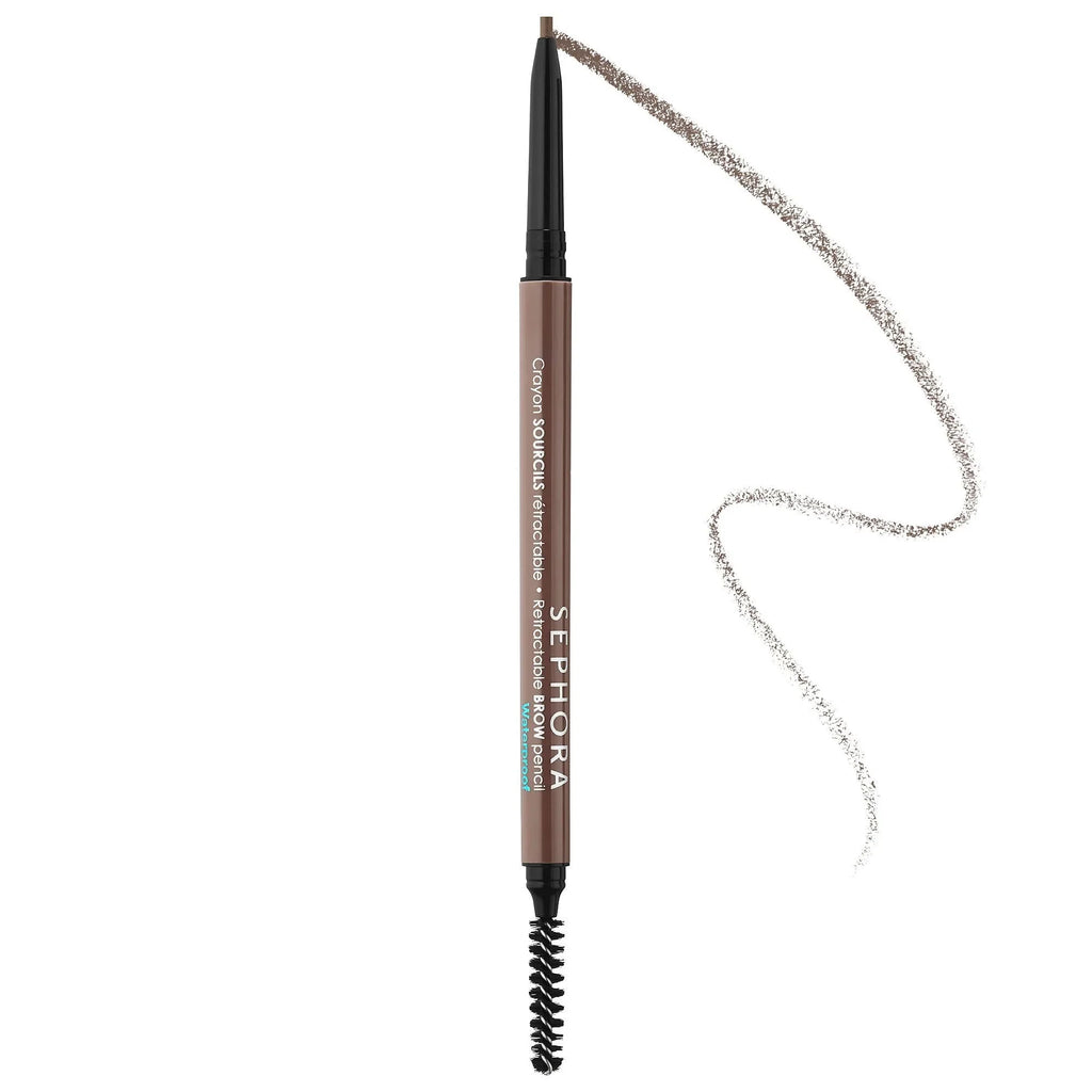 '- 1.25 Brown EyeBrow Waterproof - - SEPHORA Pencil Retractable 0.003 oz/0.08 Neutral Gray COLLECTION g