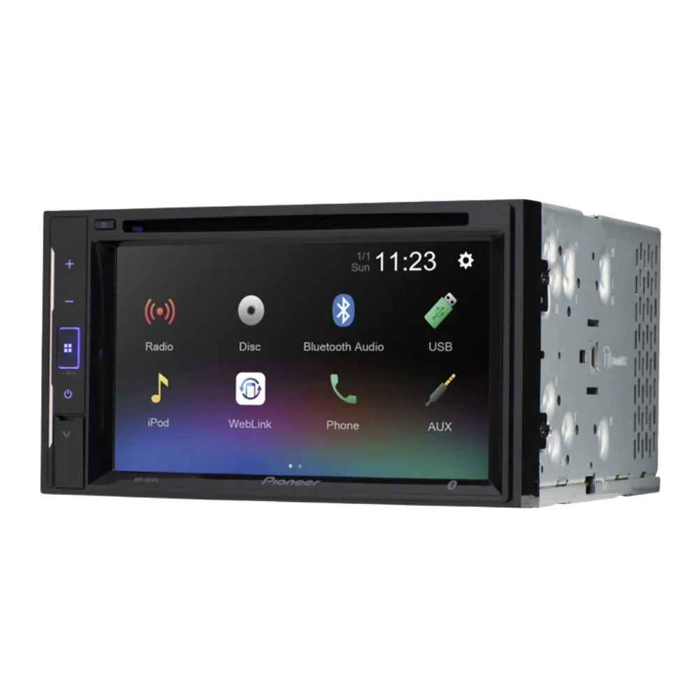 with - Multimedia Din Installation Camera, Backup 2003-2006 in-Dash DVD Double Kit Mounting for Touchscreen, and Car Sierra GMC Pioneer KIT2362 Kit Bluetooth / Bundle Stereo