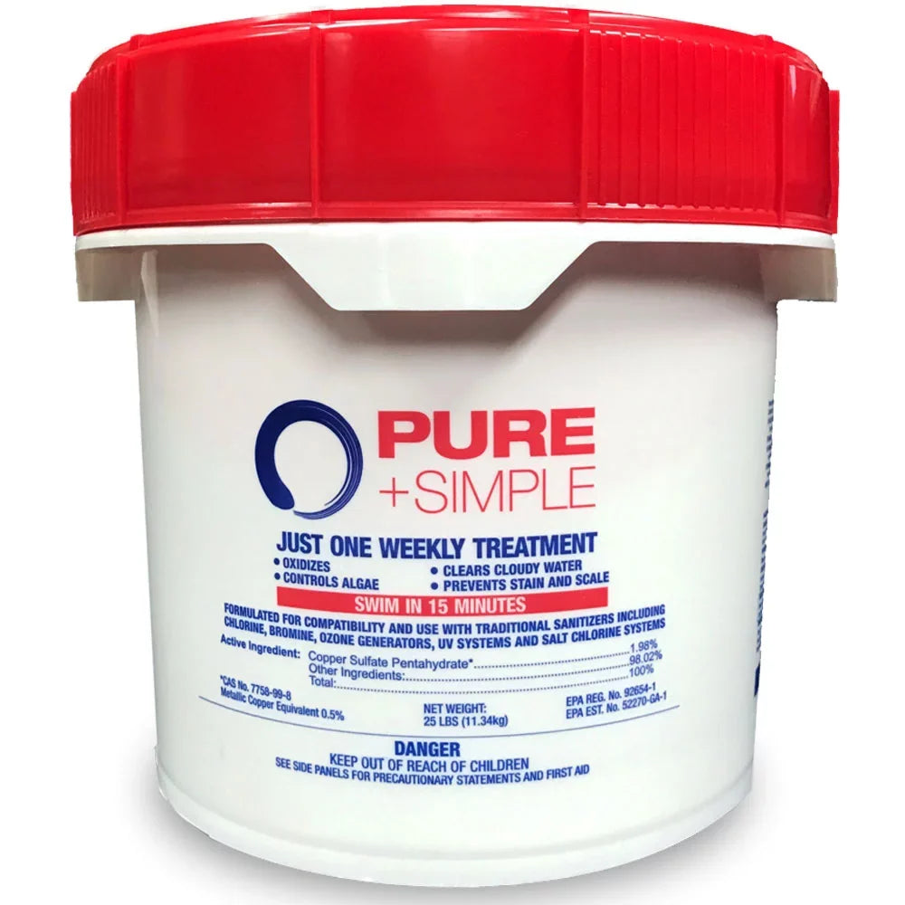 Pools Swimming + LB Care 10 for - Pail Pure Water Simple Weekly