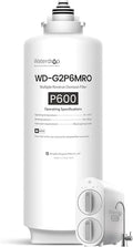 Osmosis Reduce WD-G2P600-RO Waterdrop for System, Lifetime, WD-G2P600-W Filter, Replacement 2-year Reverse PFAS
