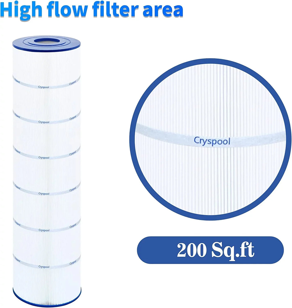 Compatible Pool Pack CS200, FC-0823, CRYSPOOL Jandy C-8418, Unicel with R0462400, 200 sq.ft, PJANCS200, Filter Filbur 1
