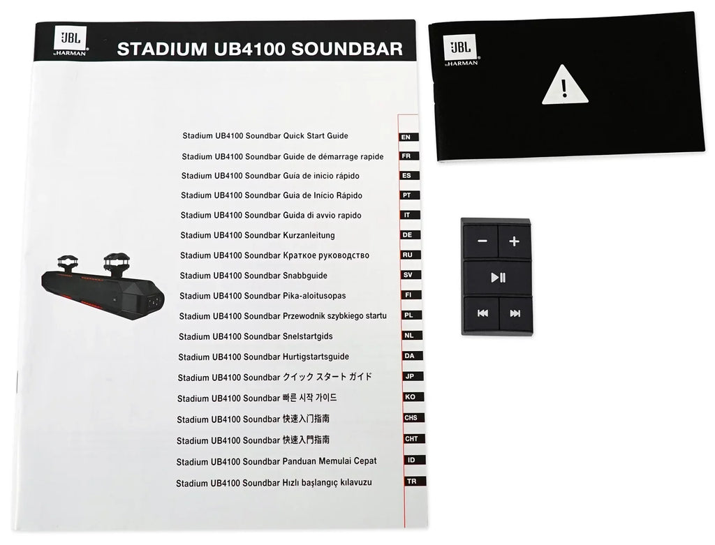 UB4100 Bluetooth RZR/ATV/UTV/Cart/Jeep Sound For Polaris JBL Bar Powered Stadium