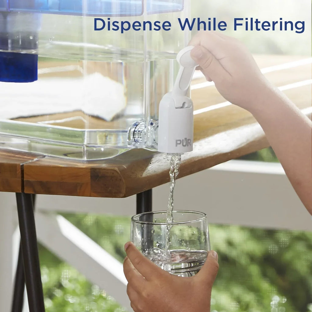 DS1810BA 30-Cup x PUR 5.3", Filter System, x 10.1" Water H L PLUS Smoke, W Dispenser 15.3"