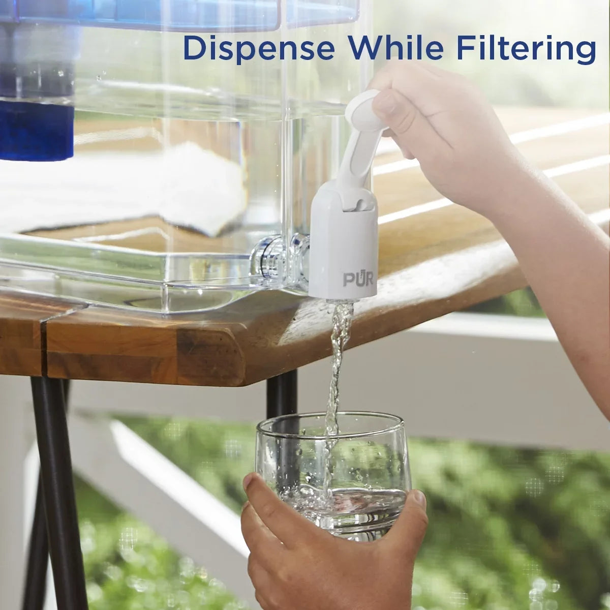 DS1810BA 30-Cup x PUR 5.3", Filter System, x 10.1" Water H L PLUS Smoke, W Dispenser 15.3"