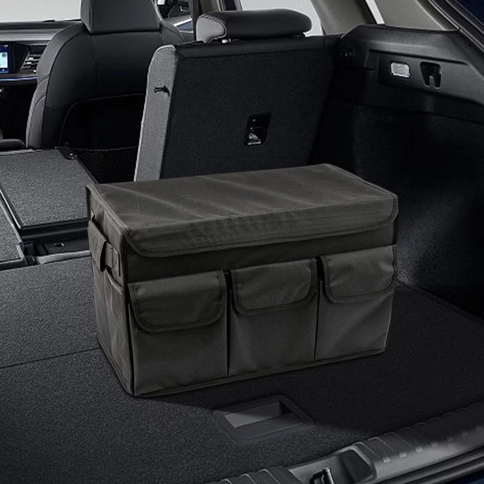 Vehicle for Car Trunk Box Bag 60x30x30cm Organizer L Camping SUV Collapsible Storage