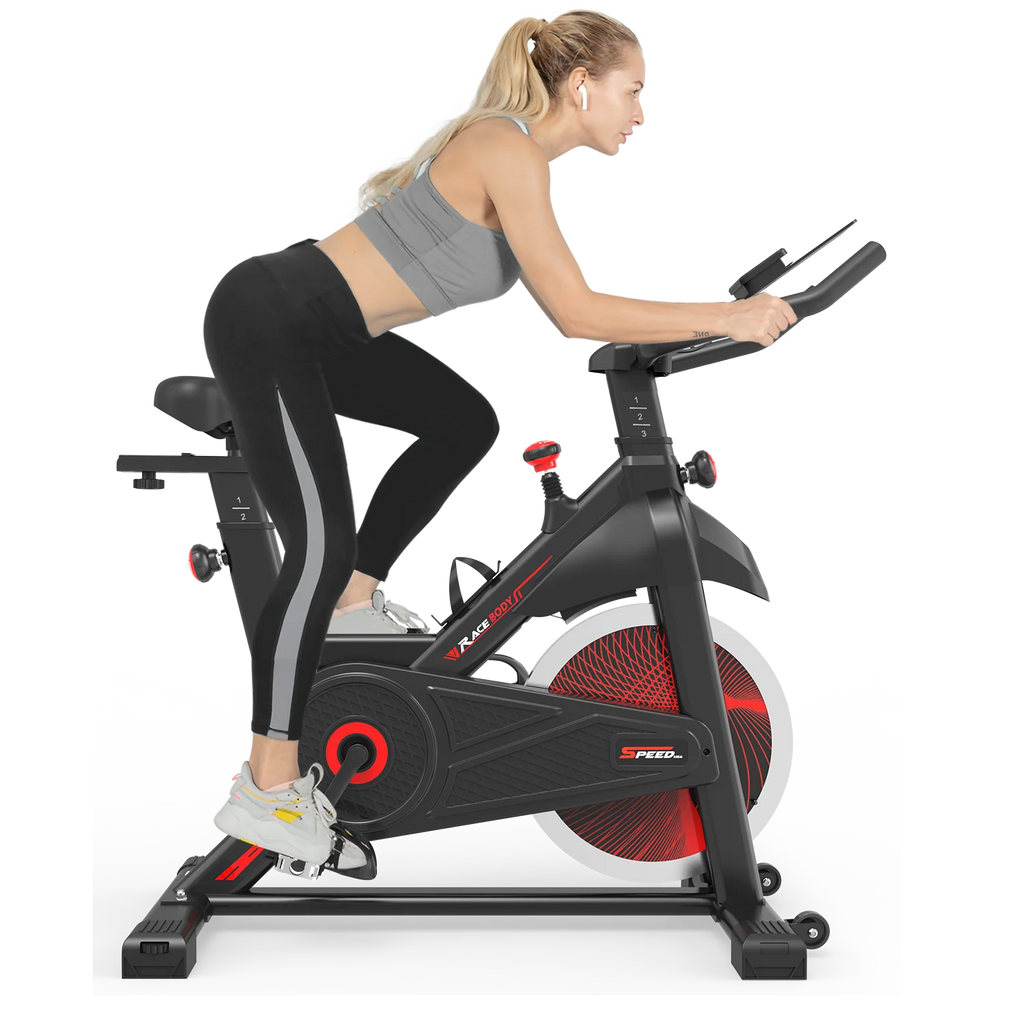 Gym Comfortable Cycling Exercise with Stationary, Home Fitness Workout Bike Bike
