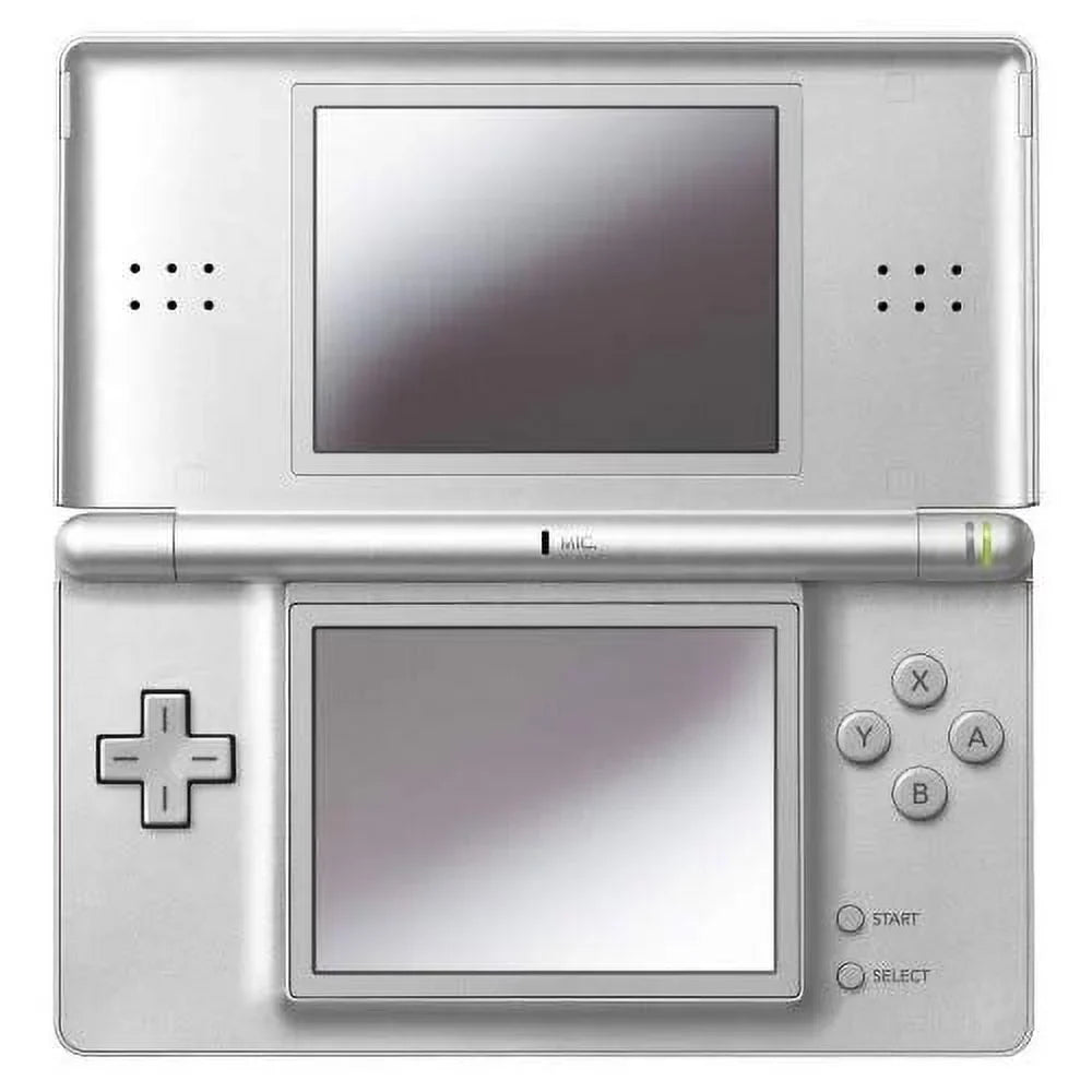 Restored Metallic Gray (Refurbished) Nintendo Grey Silver Lite DS