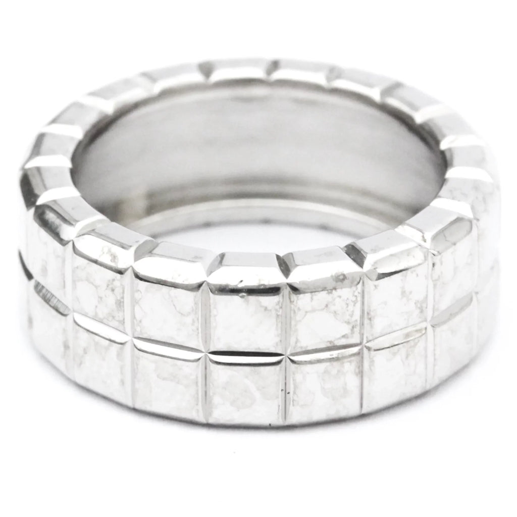Ring Band 82/3790 Fashion Pre-Owned White (18K) Cube Ice Diamond Chopard (Good) Gold