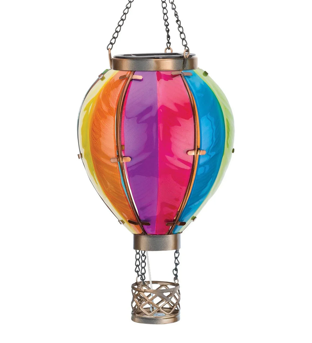 LED Balloon H Air Light Regal Lantern, Hot Lighted - Outdoor Solar Art