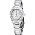 Of Steel Dial Tag Ladies Stainless WAY1414.BA0920 Mother Pearl Watch Heuer