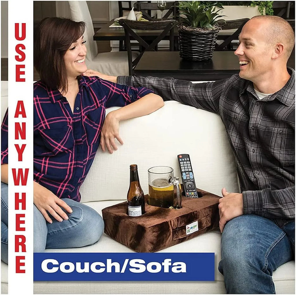 prevent man Holder. drinks The Keep and more! and beach Seen TV*- Use it Cup floor, (Black car, spills. World's anywhere-Couch, on BEST Faux Leather) bed, Pillow close Cozy *As Cup RV, cave, park,