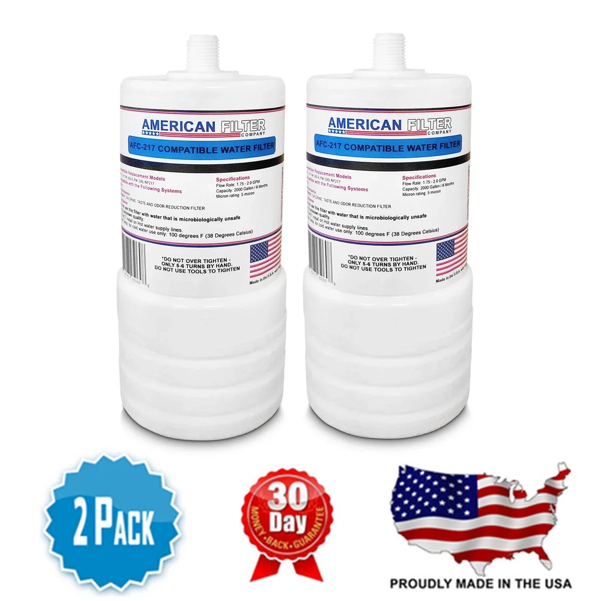 U.S.A. in # - Pack 3M® , - , 4629020 Model Made Cartridge Filter AFC-APH-217 AFC with Water , 2 Compatible Brand