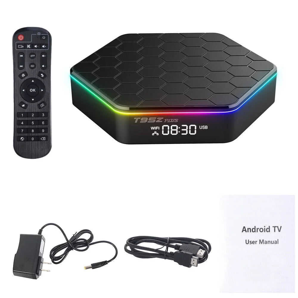 Android 6K JahyShow UHD Enjoy T95Z Quality and Box: Smart TV Features Plus 12.0