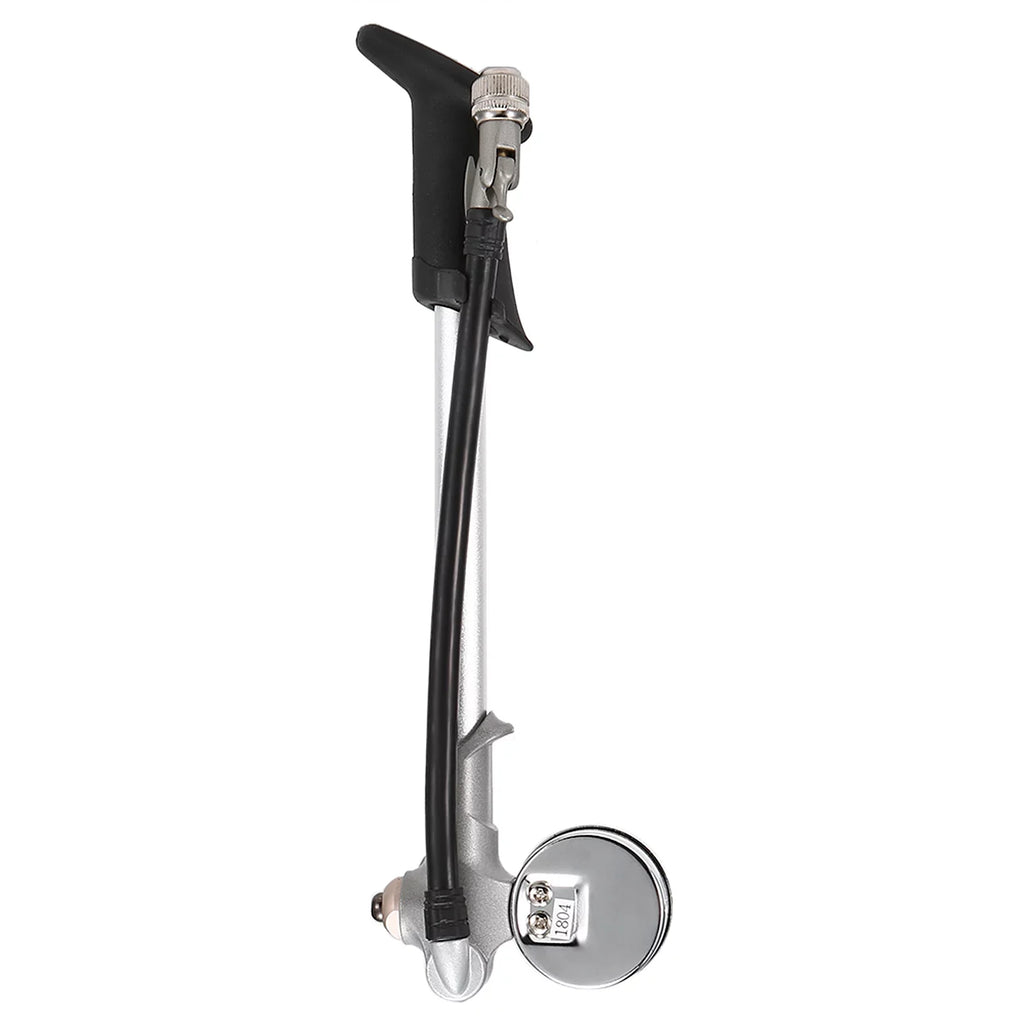 Pressure Schrader with Front and Fork for Air Suspension High Pump Front Arealer MTB Lock Bike 300PSI Valve Mountain Gauge With Pump Pump Lever
