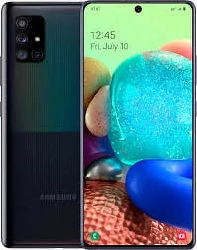 A71 Restored Samsung (Refurbished) Prism Cube Black (Unlocked) 5G Galaxy