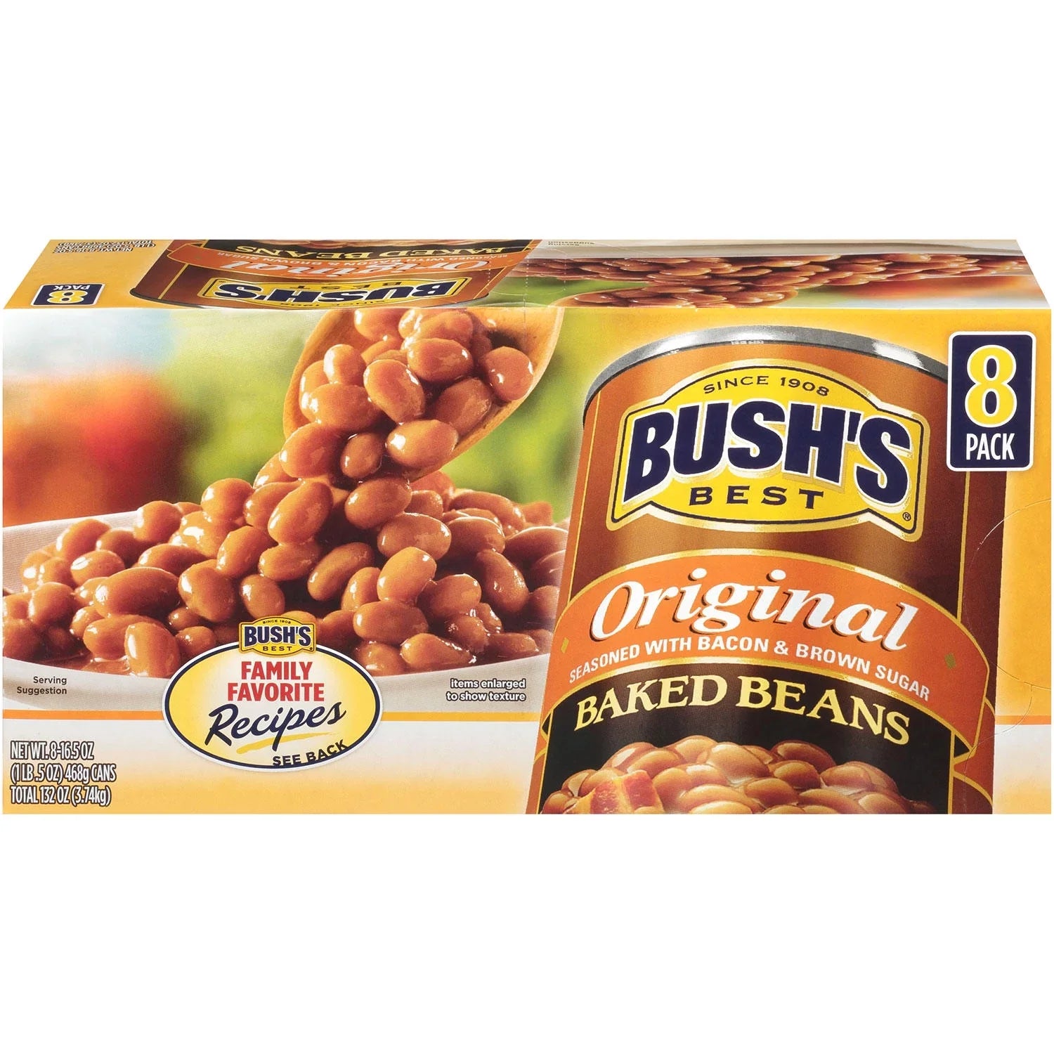 (16.5 8 Original Oz, Beans Ct.) Baked Bushs