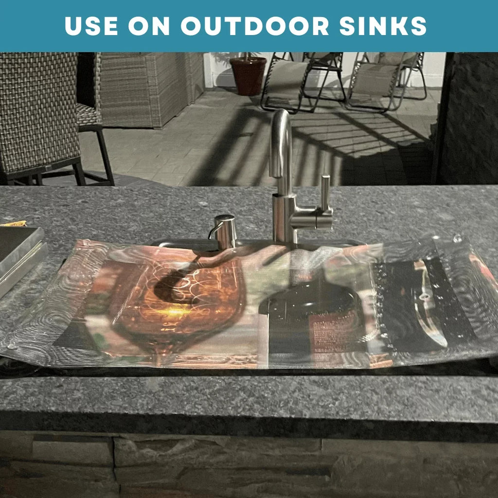 of adjustable, Out Cover, Sink Decor 20" Design: sizes. Debris 2 SK1-SS x Sunshine Pass Sight- Home Through Stream Single Hot/Cold and 30" Sink Kitchen Cover, Liquids