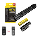 Bundle: - Nitecore P12 Flashlight NL2140 1x Battery with and Intelligent TUP Tactical Rechargeable 1200 LED 4000mAh Lumens Pocket Nitecore Value Light NEW 21700