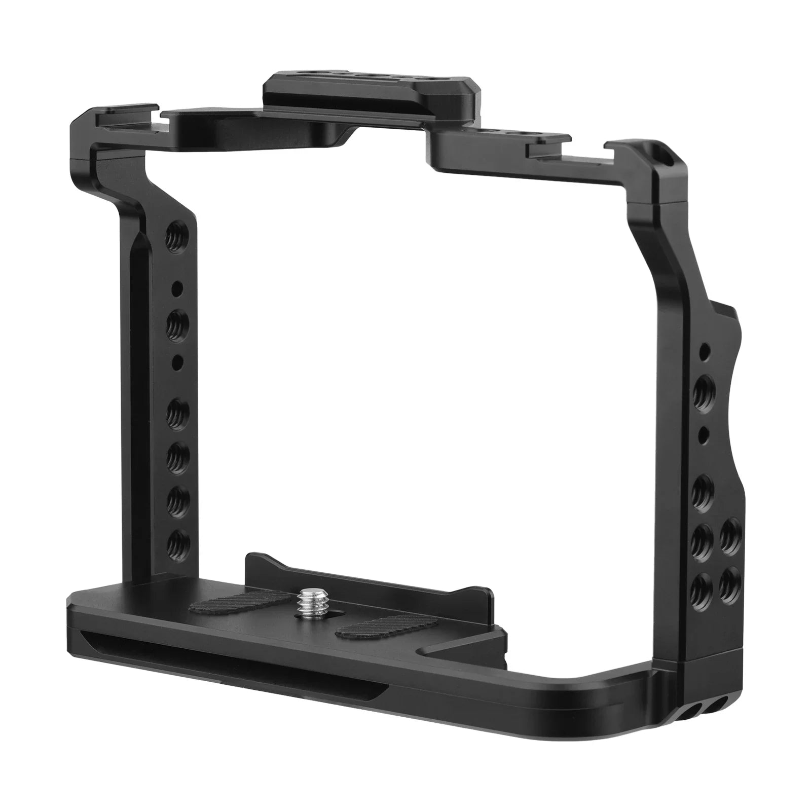 Shoe 1/4 for Video II/ Threads Cage Aluminum A7R A7III/ Camera A7II/ A7IV/ Replacement Cage III/ A7R Mounts Sony Inch II with A7S Cold Alloy Numerous Dual