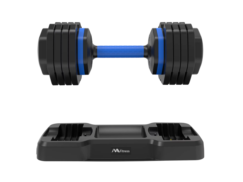 Suitable 55lb Handle, x2 Dumbbell Full by of with Adrinfly Tray, Dumbbell Adjust with - Adjustable Set Fast Anti-Slip Fitness Turning Weight for Exercise Workout Handle Dumbbell Body 2