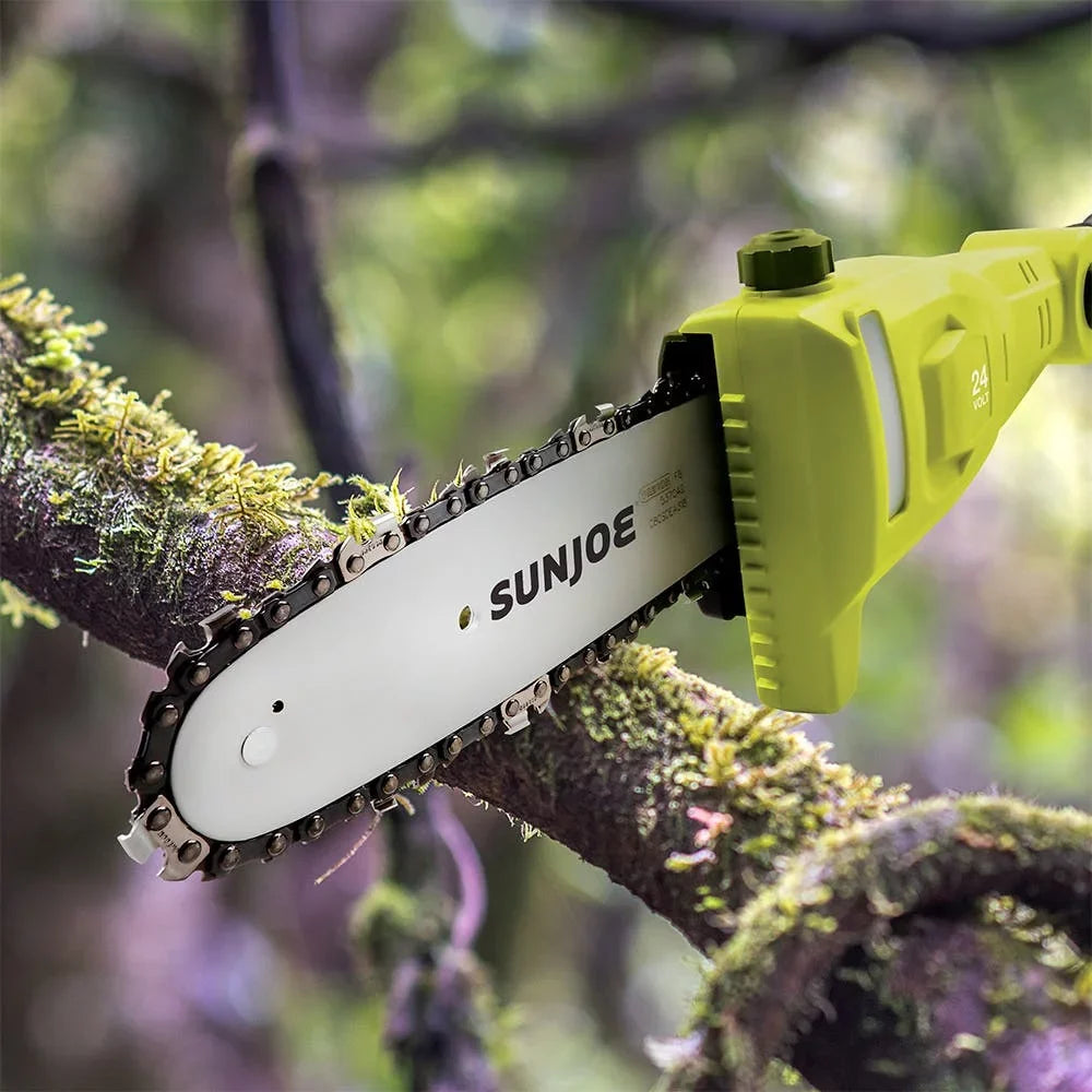 Telescoping Chainsaw, Cordless Sun 8-inch, Pole Only Tool Joe 24-Volt